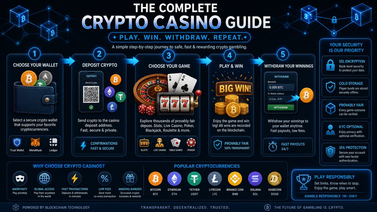complete guide to crypto casinos 2026