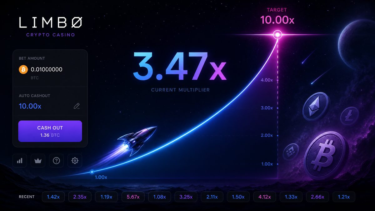 limbo game crypto casino multiplier target
